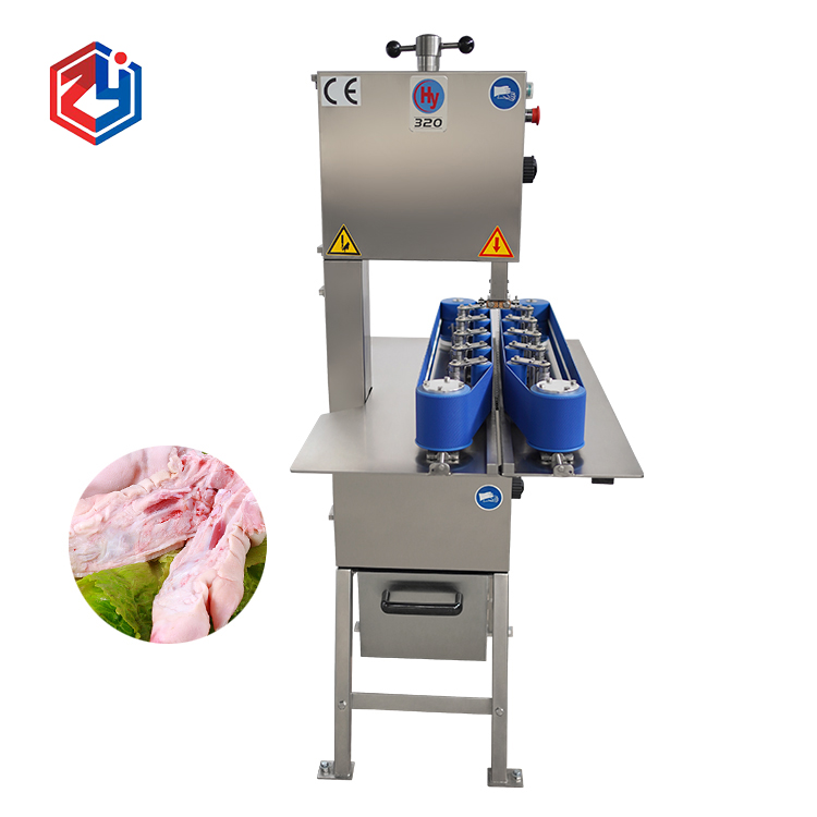 加工豬蹄不再難！豬蹄開半機助你提高生產(chǎn)效率！