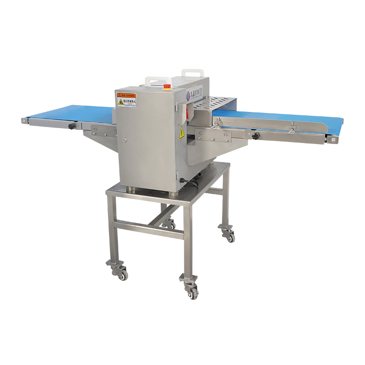 鮮肉切條機在切塊調速度怎么調快慢？