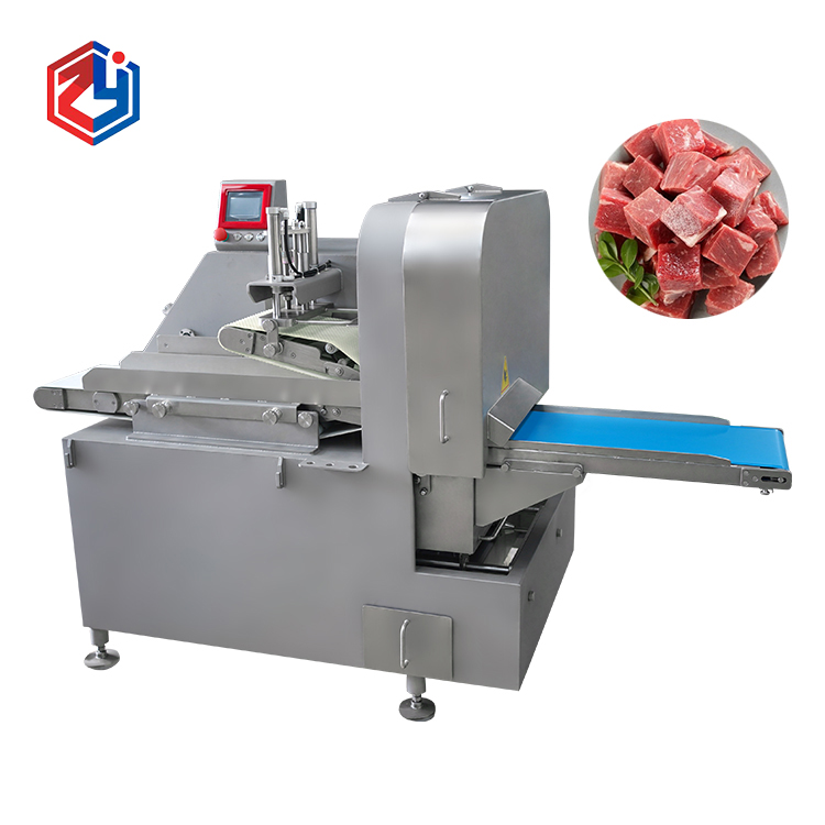 凍肉切丁機中的網格是否就是刀口？